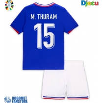 Francuska Marcus Thuram #15 Domaci Dres za djecu EP 2024 Kratak Rukav (+ Kratke hlače)